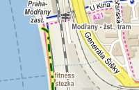 Fitness stezka u Vltavy